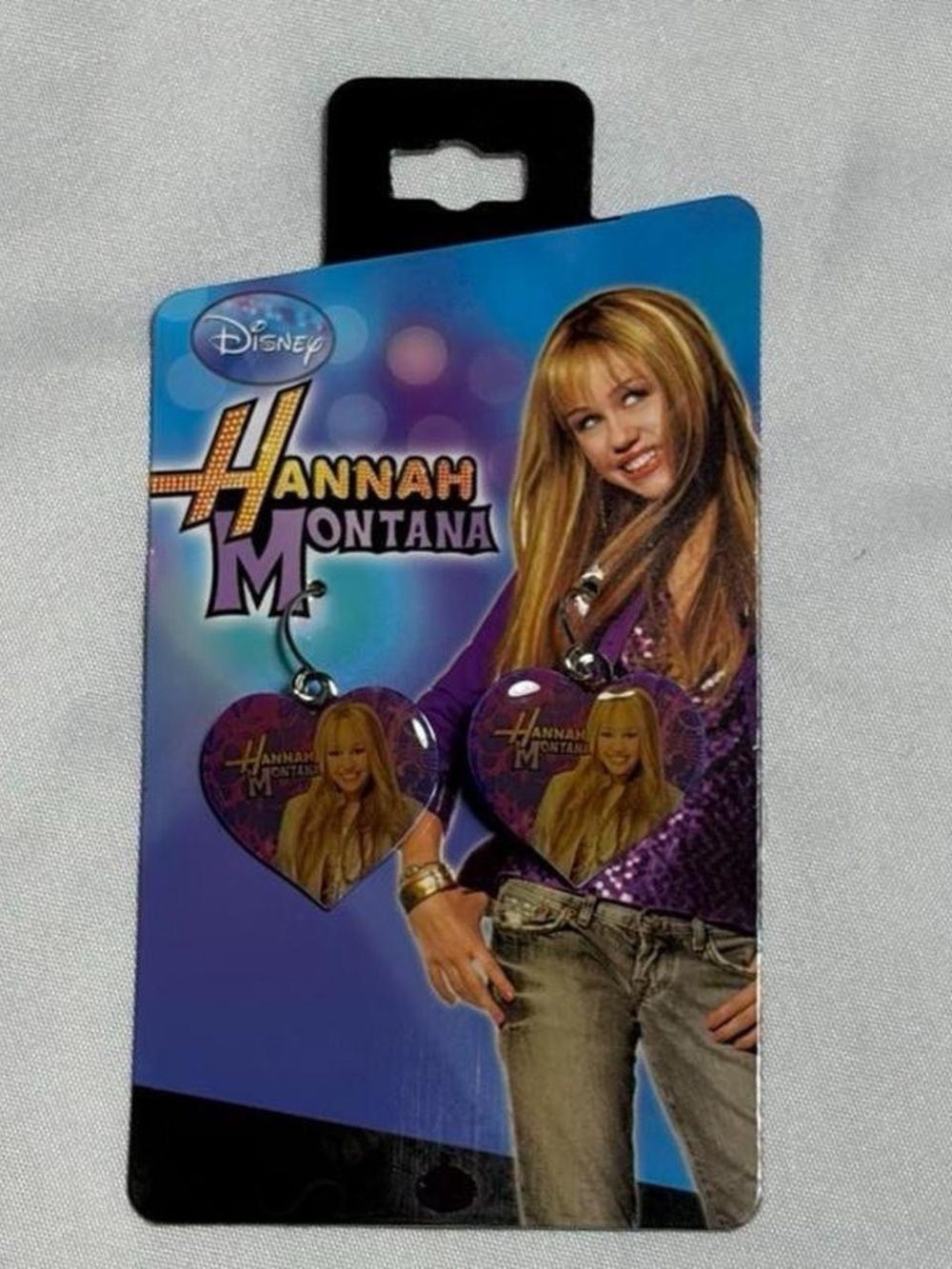 Disney Hannah Montana Black Cardback with Logo